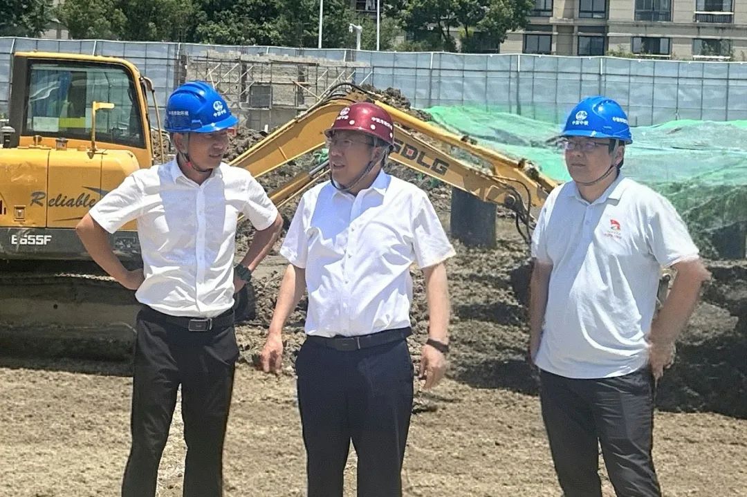 公司黨委書記、董事長李明華到蘇州清樹灣項目檢查指導工作.jpg